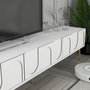 Hanah Home Lyon 2 - Blanco y Dorado